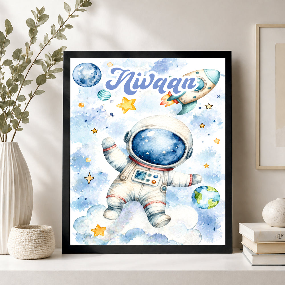 Birth Statistics Frame - Little Voyager