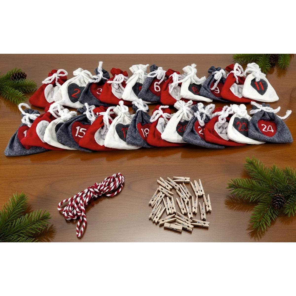 24 Days of Joy Advent Garland