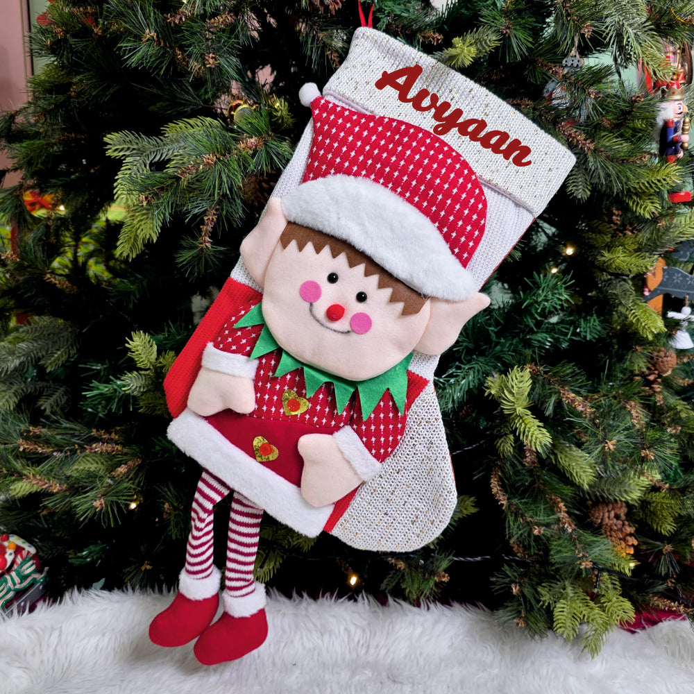 Jolly Danglers - Elf Stocking