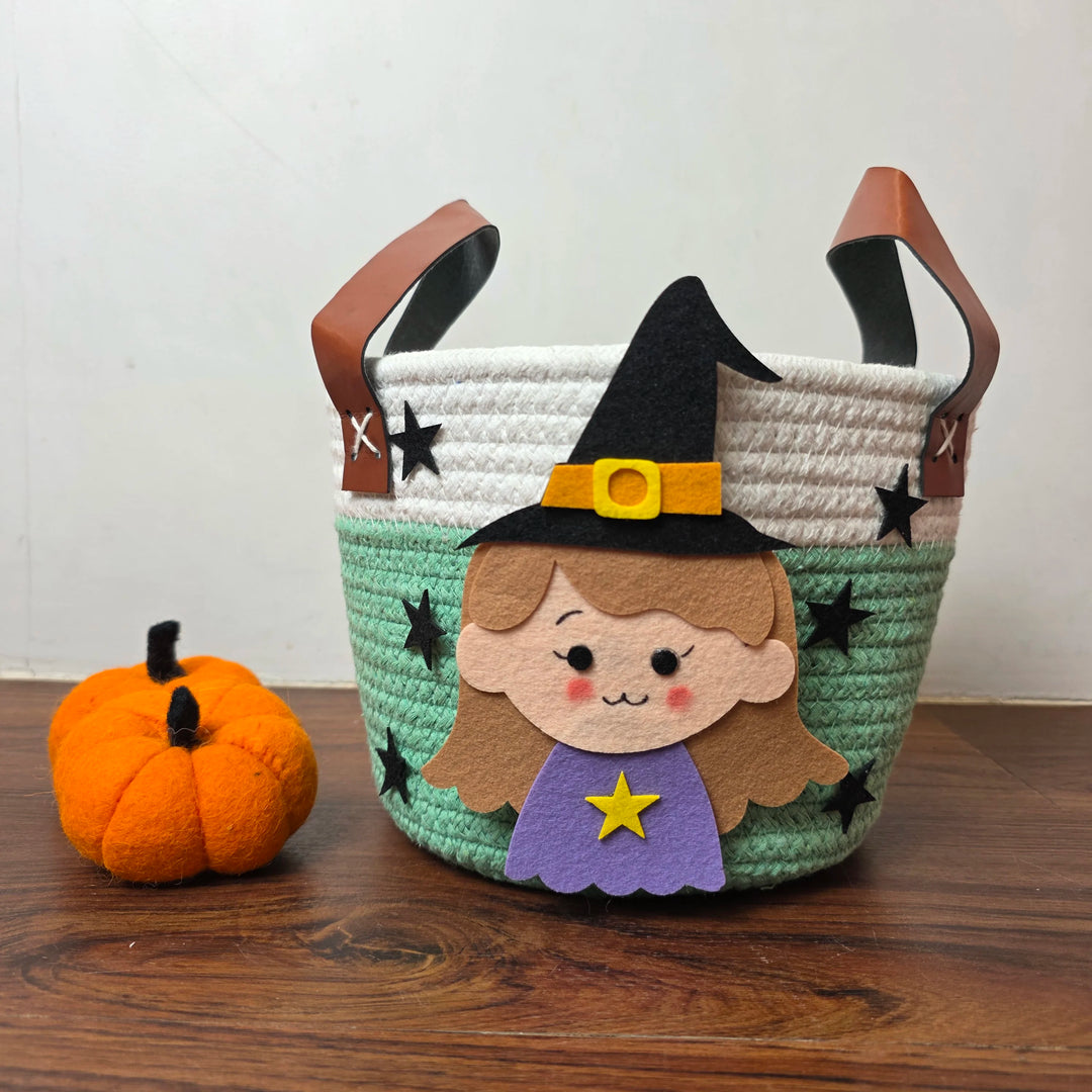 Trick-or-Treat Basket – Star Witch