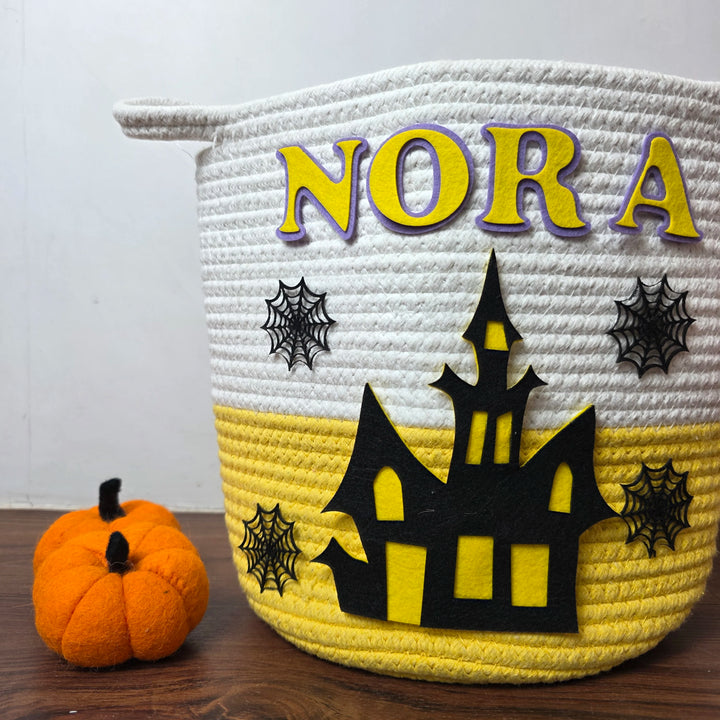 Trick-or-Treat Basket – Creepy Castle