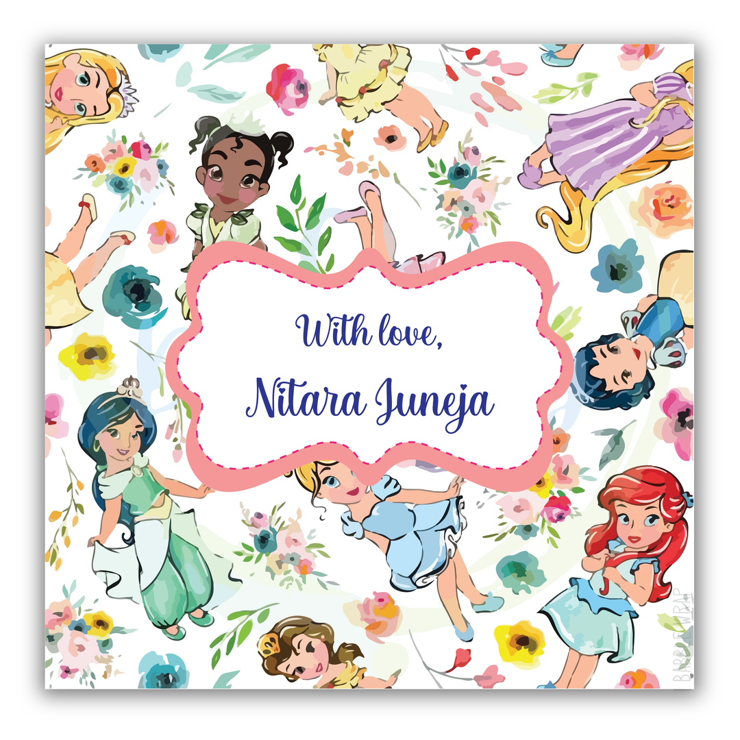 Gift Tag - Dazzling Princess (Set of 24)