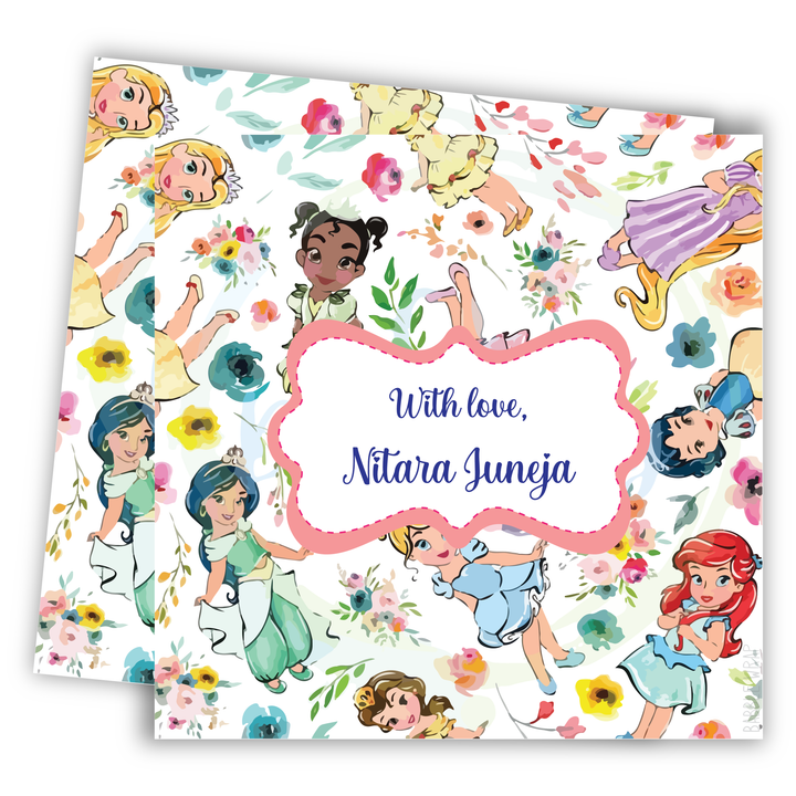 Gift Tag - Dazzling Princess (Set of 24)
