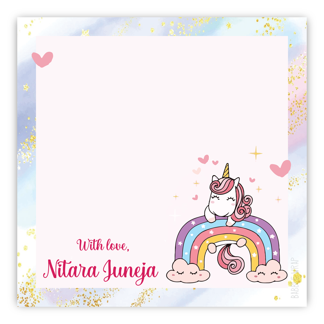Gift Tag - Sparkling Unicorn (Set of 24)