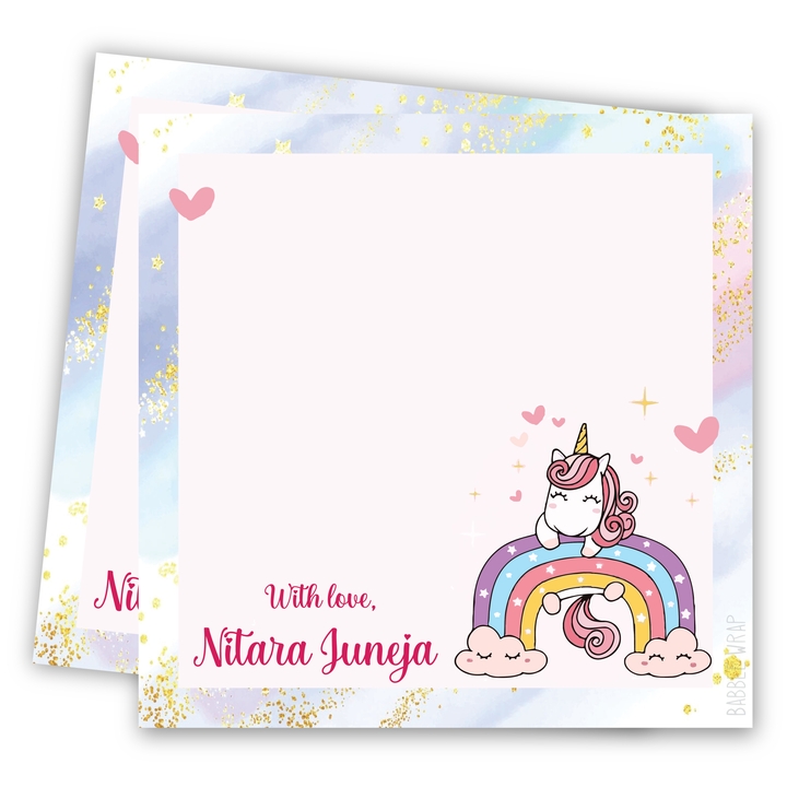 Gift Tag - Sparkling Unicorn (Set of 24)