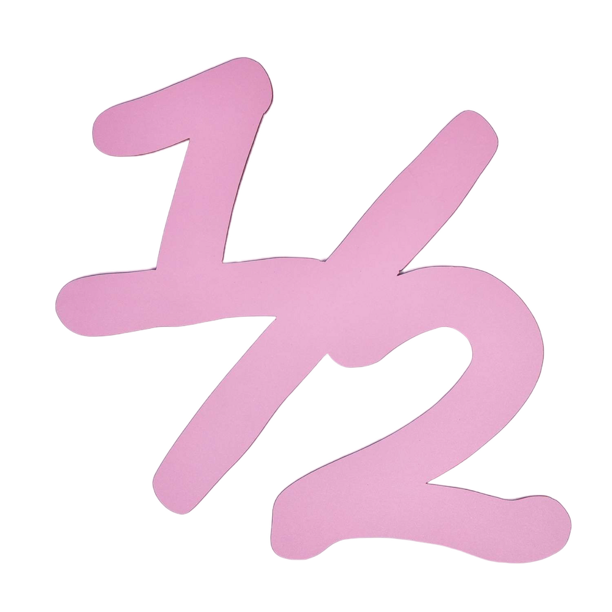 Wooden Half Cut Out- Pink