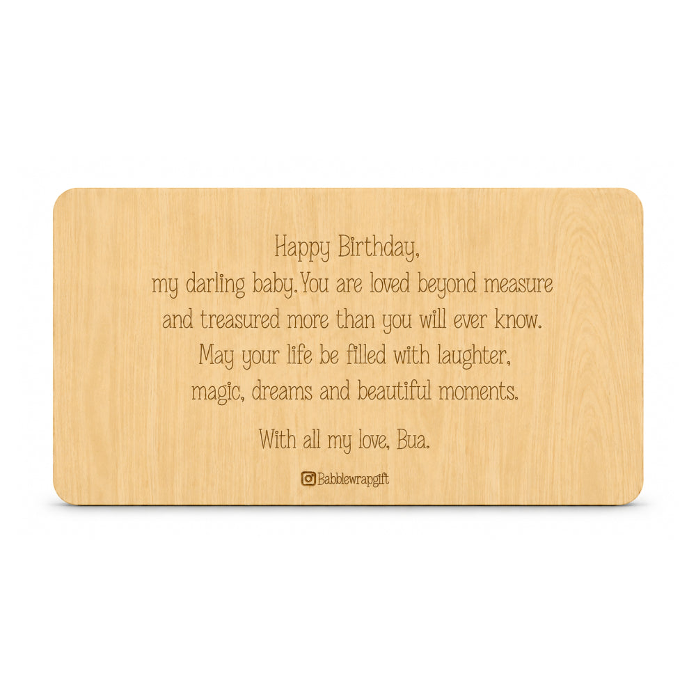 Personalised Wooden Name Puzzle- Shapes & Numbers