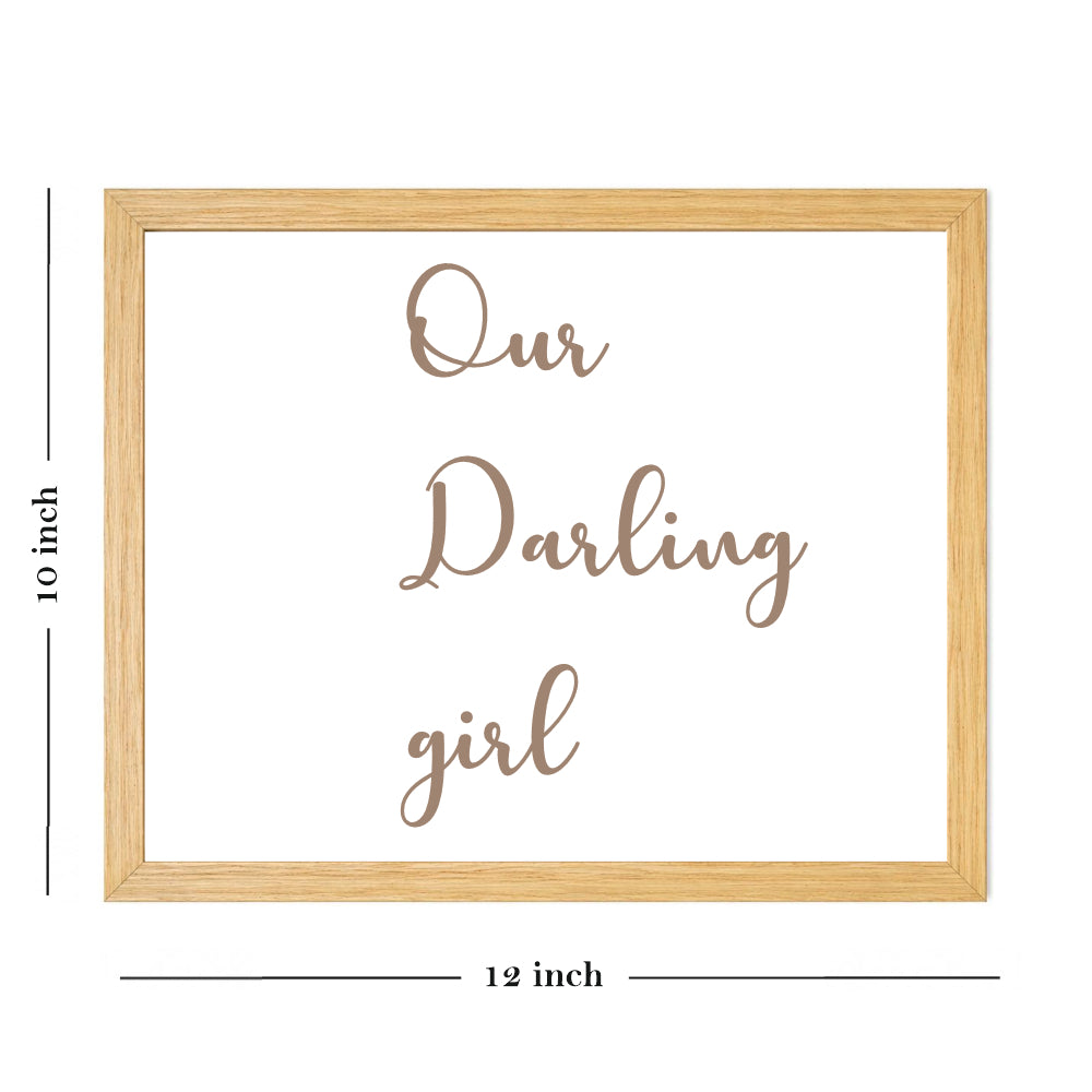 Wall Frame - Darling Love (Set Of 3)