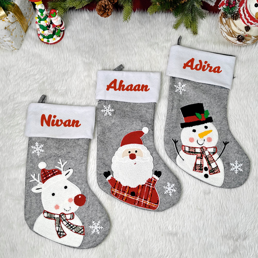 Winter Buddies Stocking - Snowman