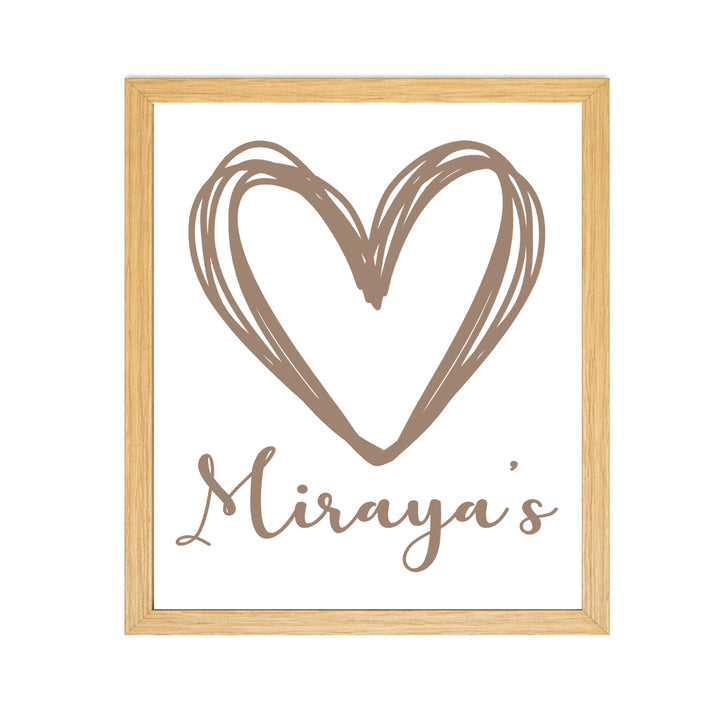 Wall Frame - Darling Love (Set Of 3)