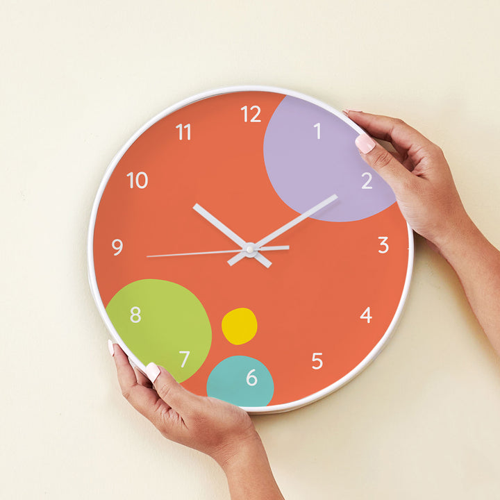 Wall Clock - Polka Dots