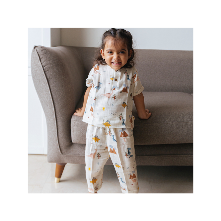 Organic Muslin Joggers Set