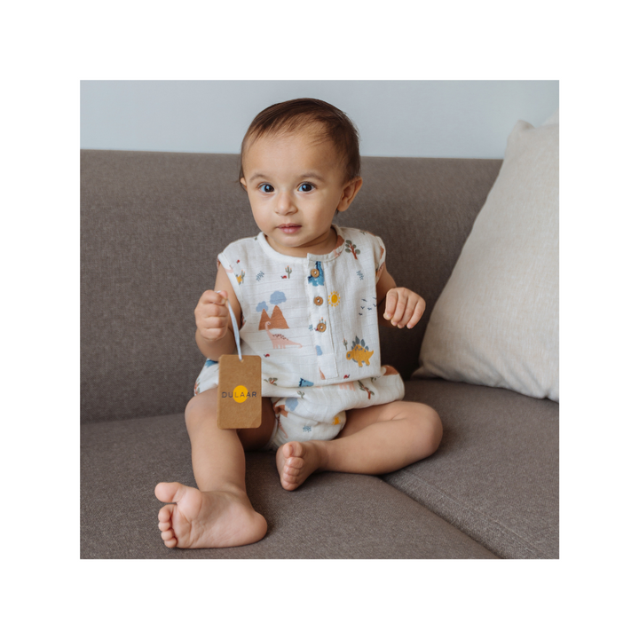 Organic Muslin Romper