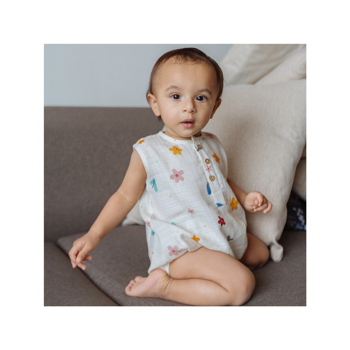 Organic Muslin Romper