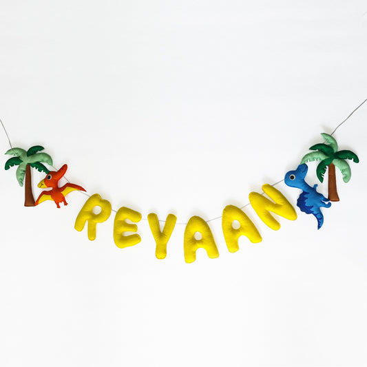 Customised Dinosaur Garland/Bunting