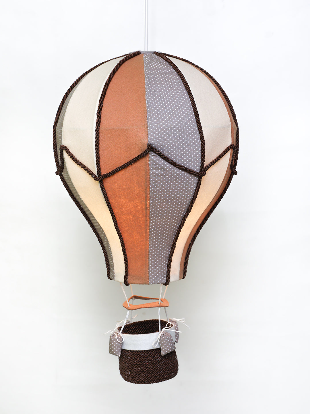 Brown Hot Air balloon lamps