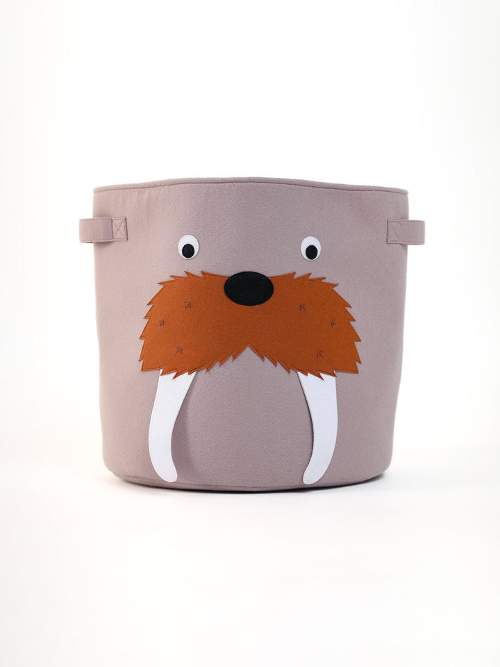 Walrus Toy Basket