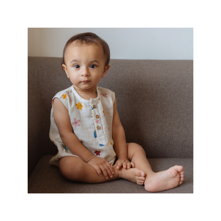 Organic Muslin Romper