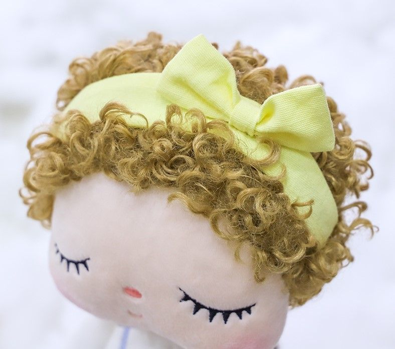 Sleeping Bunny Doll - The Curly Girl