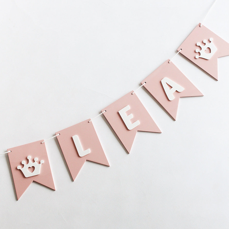 Flag Bunting - Pink