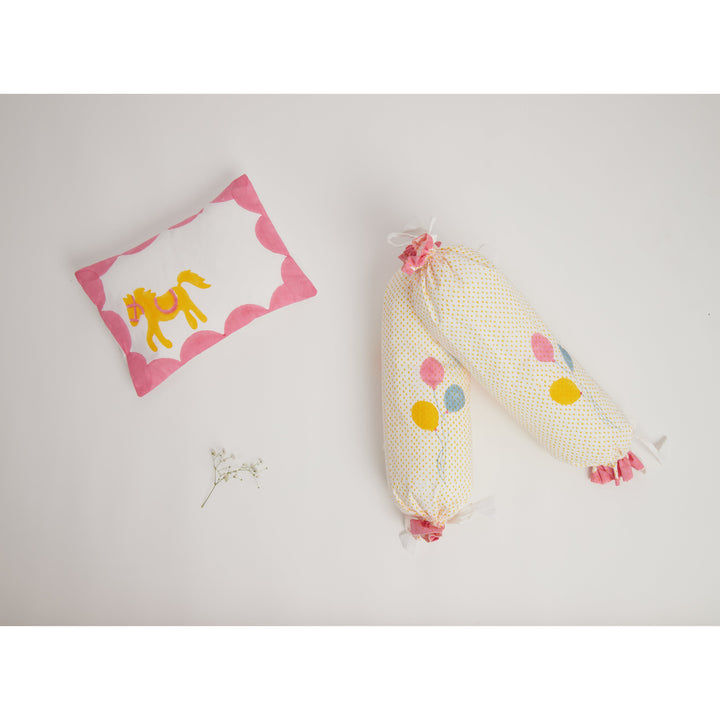 Pillow & Bolster Set- Circus