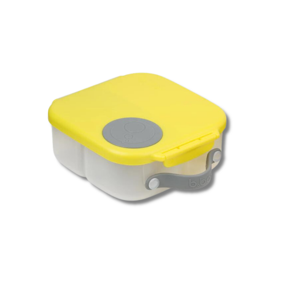 b.box Mini Lunchbox-Lemon Sherbet Yellow Grey - Sohii India