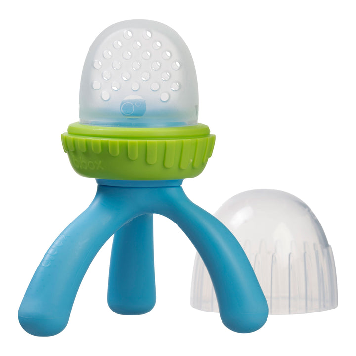 Silicone Fresh Food Feeder Ocean Breeze Blue Green