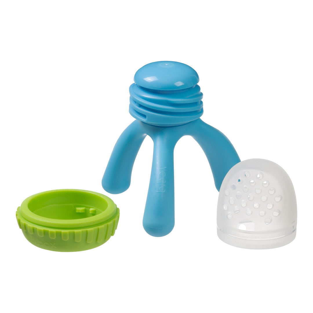 Silicone Fresh Food Feeder Ocean Breeze Blue Green