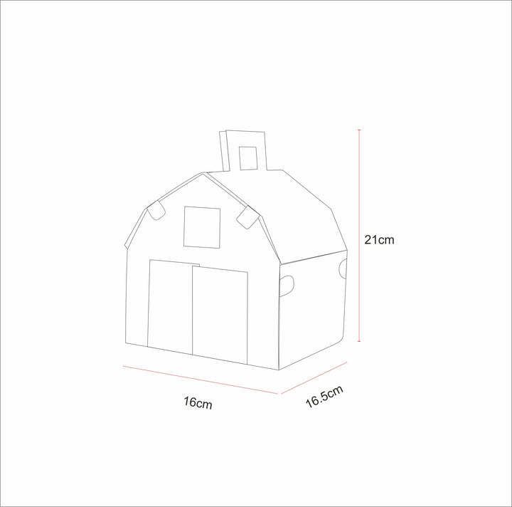 ProductsCute farm barn 3D toy