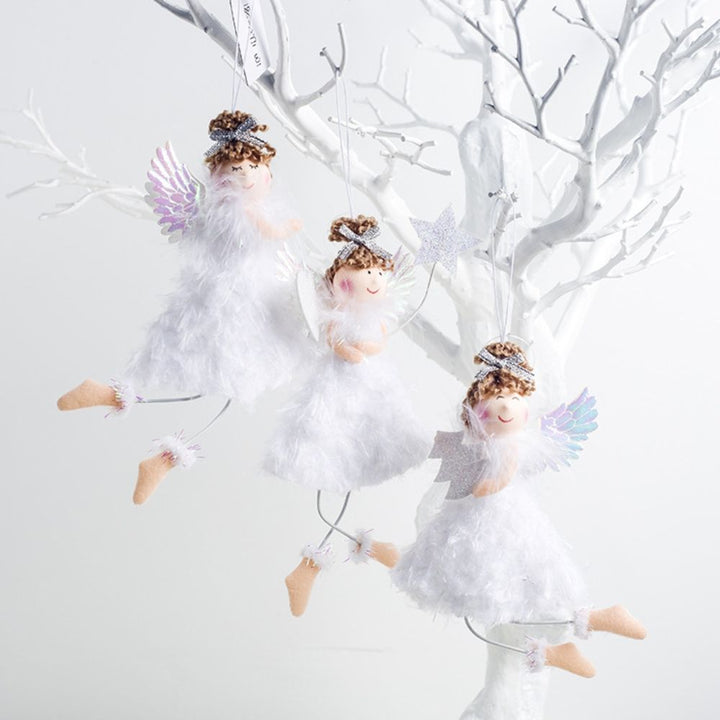 Babble Wrap Winged Wonder Ornament- Flying Angels (Set of 3)