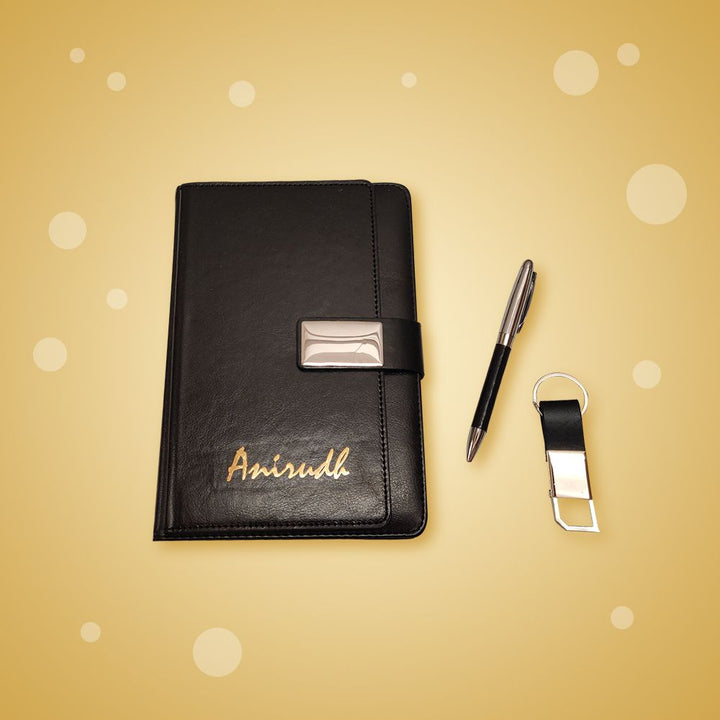 3 Piece Diary Set - Rakhi Gift Set
