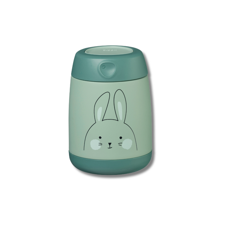 b.box Insulated Mini Food Jar 210ml So Bunny Green - Sohii India