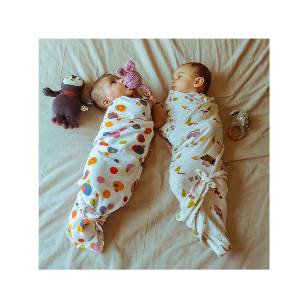 Organic Muslin Swaddle (Set of 2)