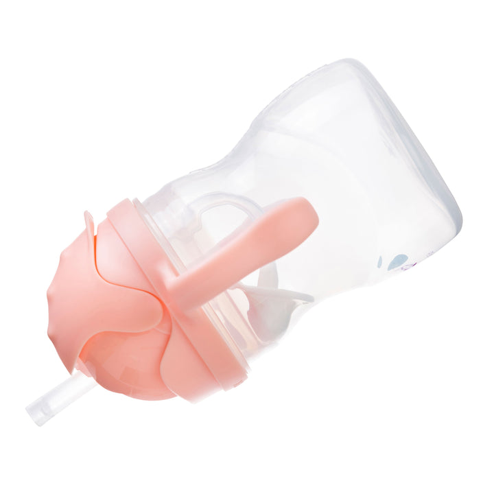 B.box Weighted Straw Sippy Cup 240ml- Tutti Fruiti Light Pink - Sohii India