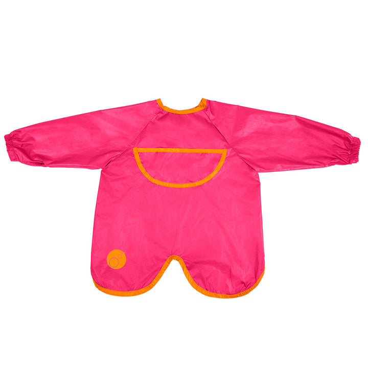 B.box Smock bib-  Strawberry Shake Pink Orange - Sohii India