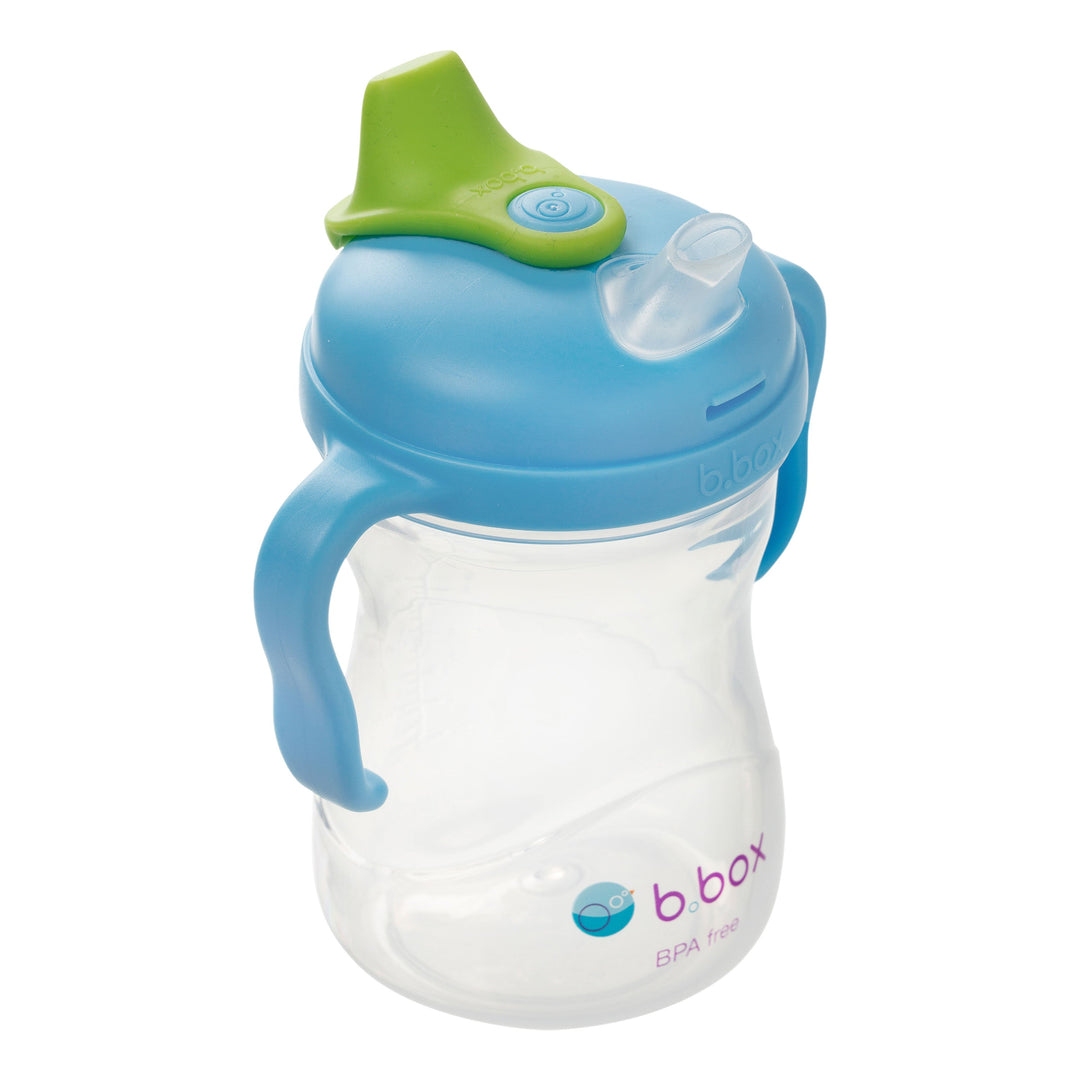 Soft Spout Cup 240ml Blueberry Blue Green