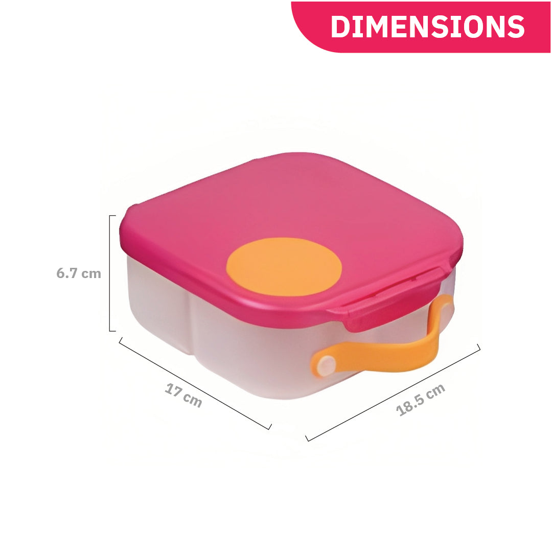 b.box Mini Lunch Box Strawberry Shake Pink Orange - Sohii India