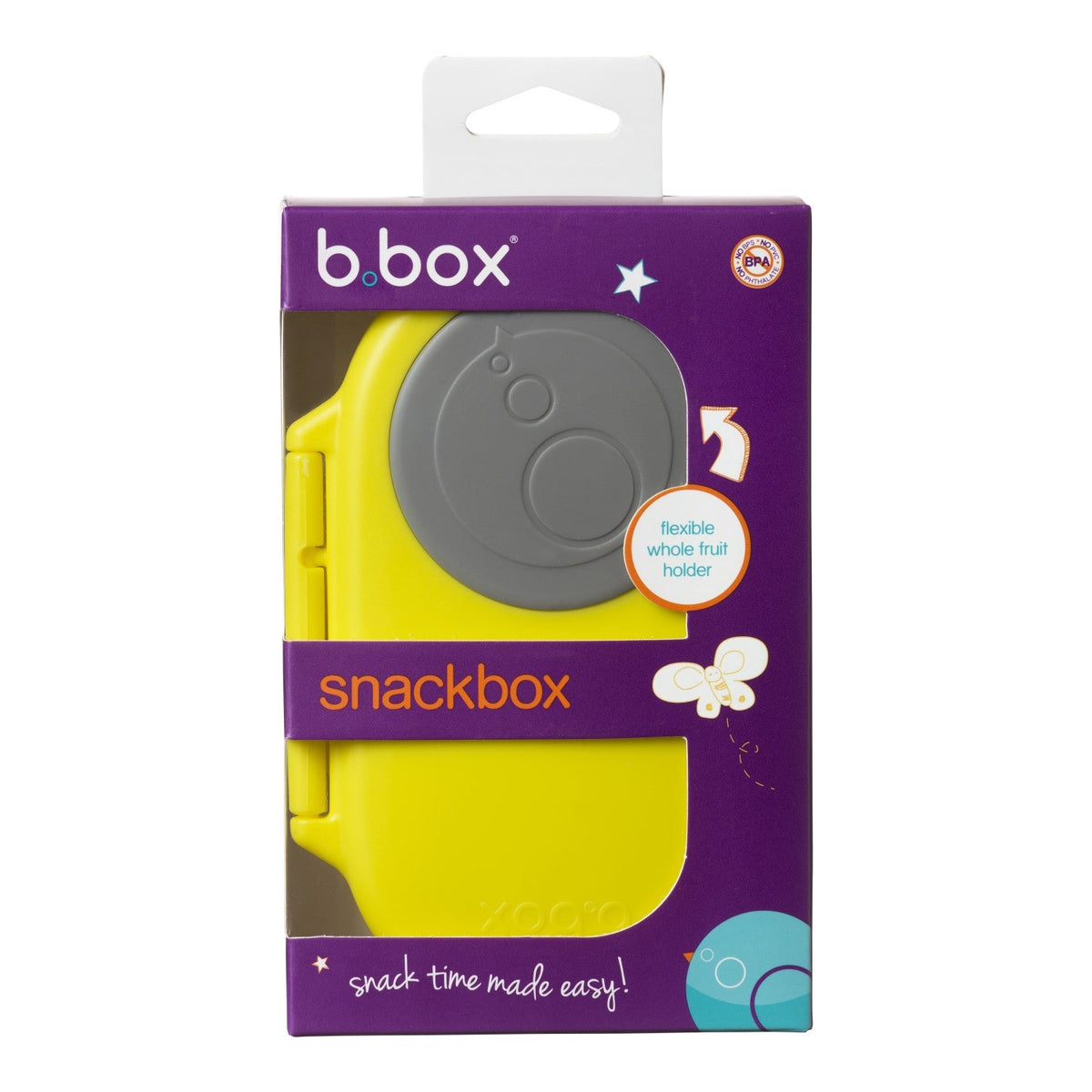 b.box Snackbox Lemon Sherbet Yellow Grey - Sohii India