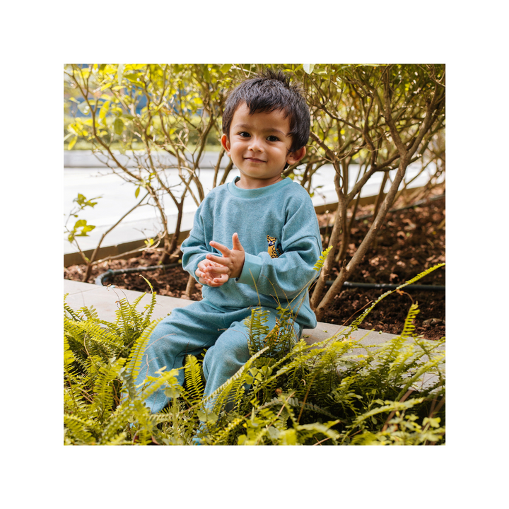 Organic Melange Tracksuit Set