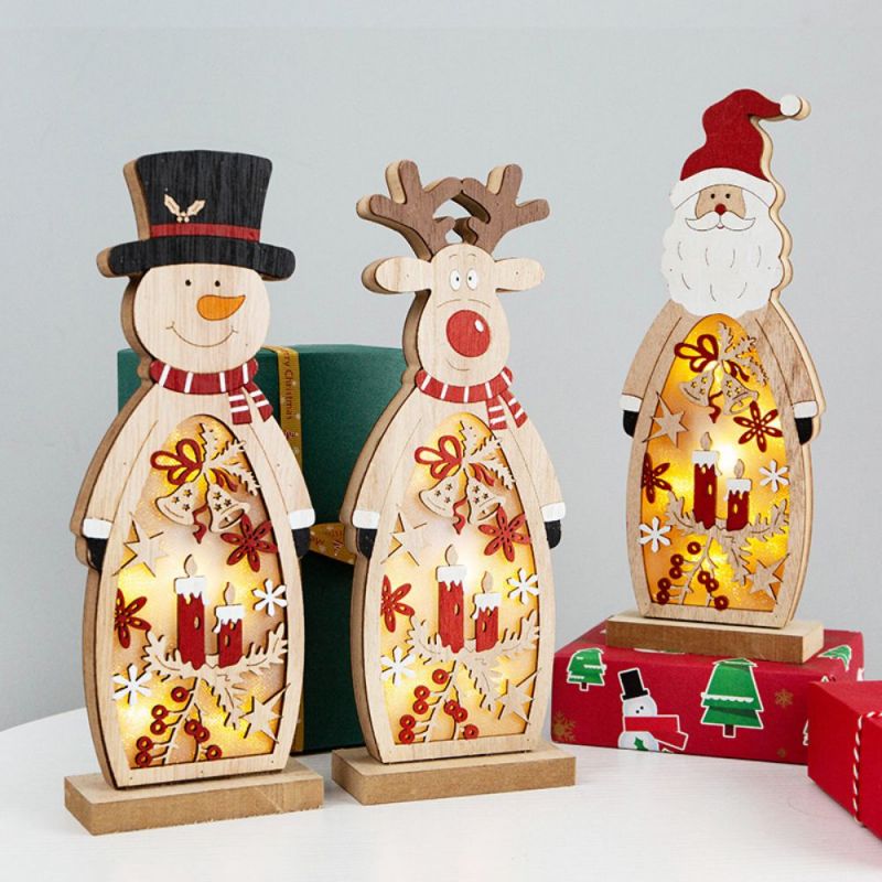 Babble Wrap Santa Light Décor