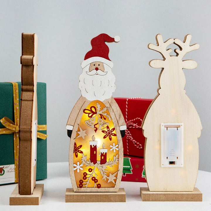 Babble Wrap Santa Light Décor