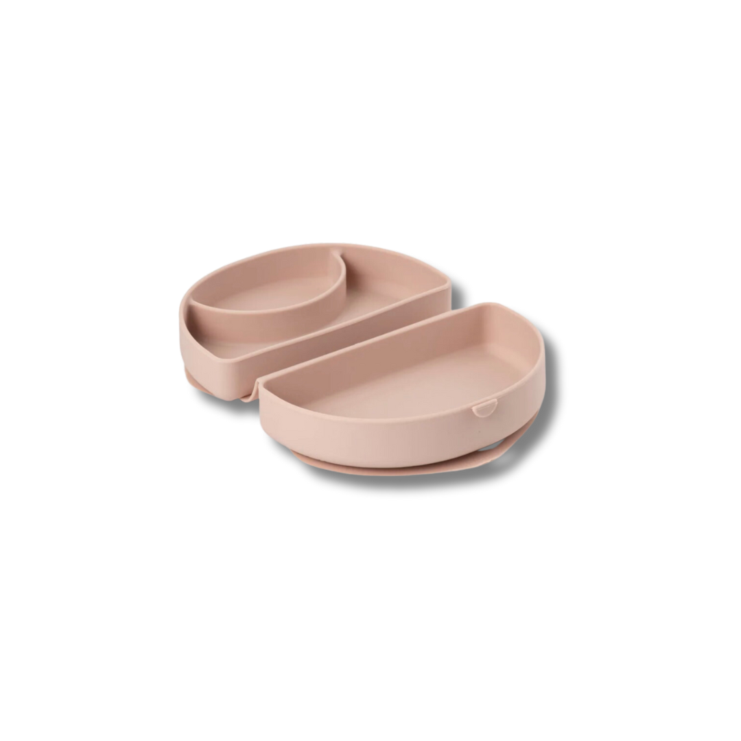 Silifold Foldable Suction Base Plate Pink Salt