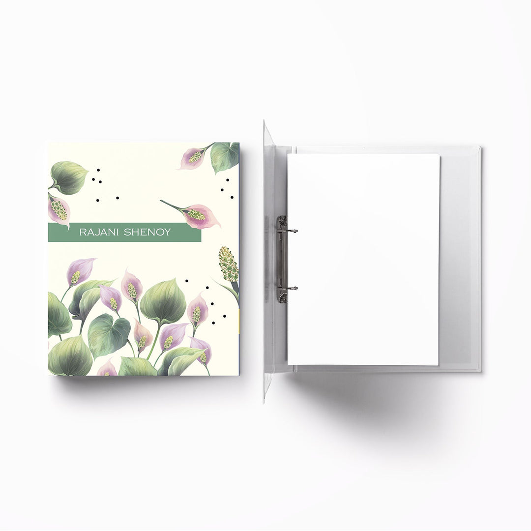 A4 Vertical Clip Binder File (Themes Available)