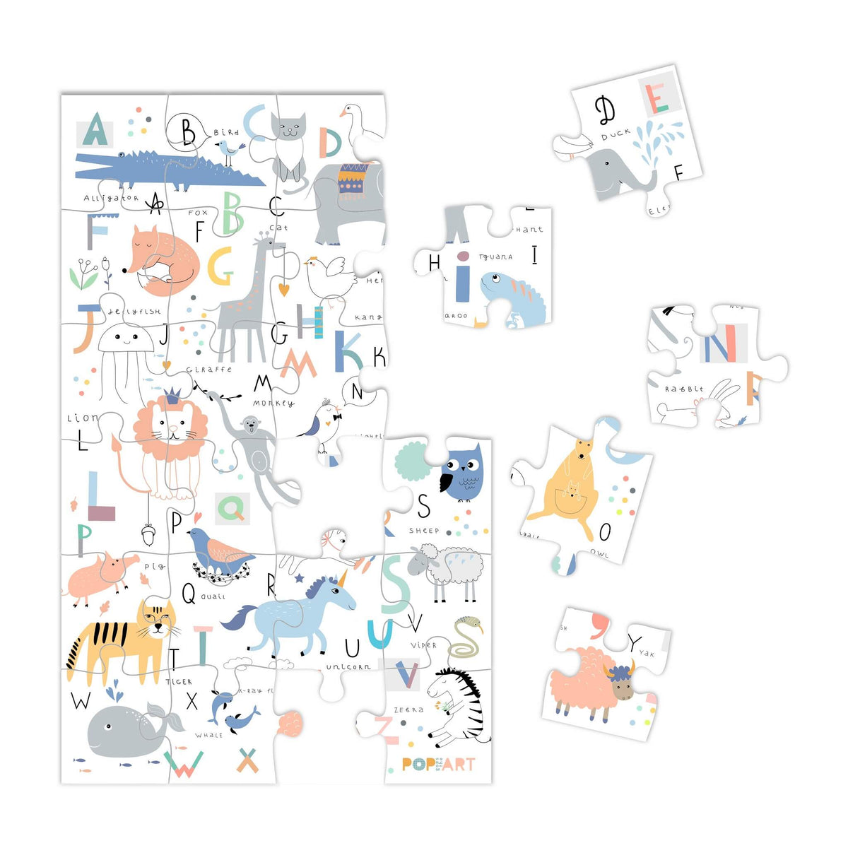 Reversible Puzzle | Animals and Things