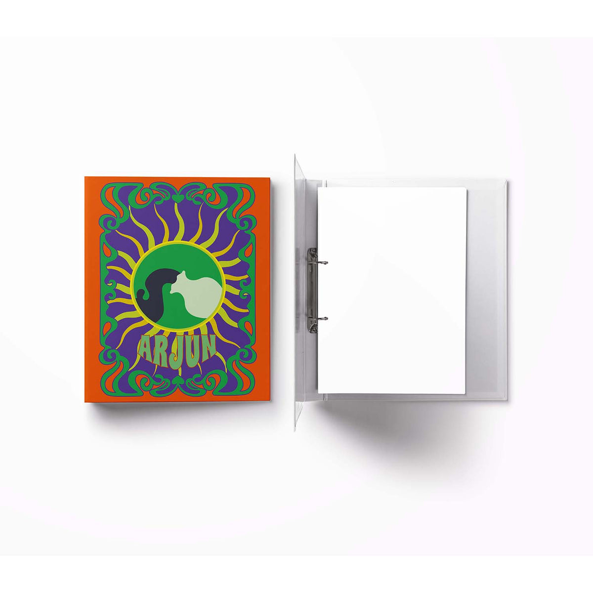 Zodiac A4 Vertical Clip Binder File For Boys