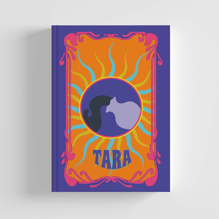 Zodiac Hard Bound A5 Notebook For Girls