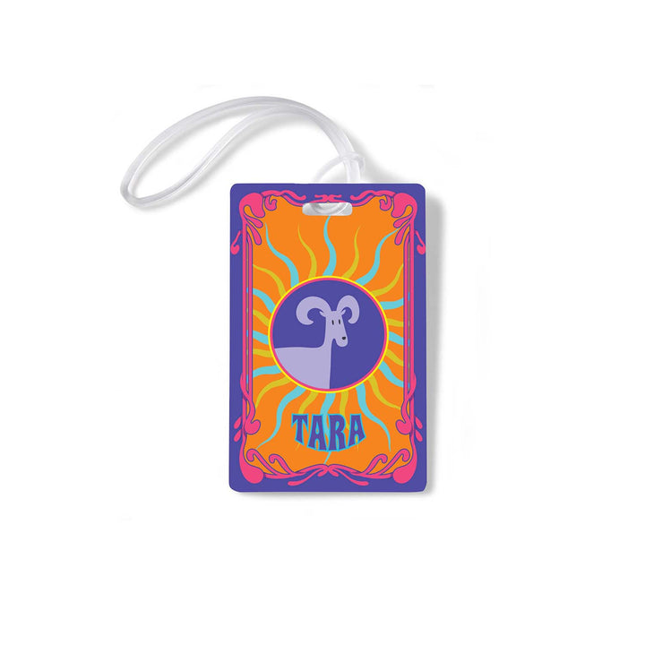 Zodiac Luggage Tags Set of 4 For Girls