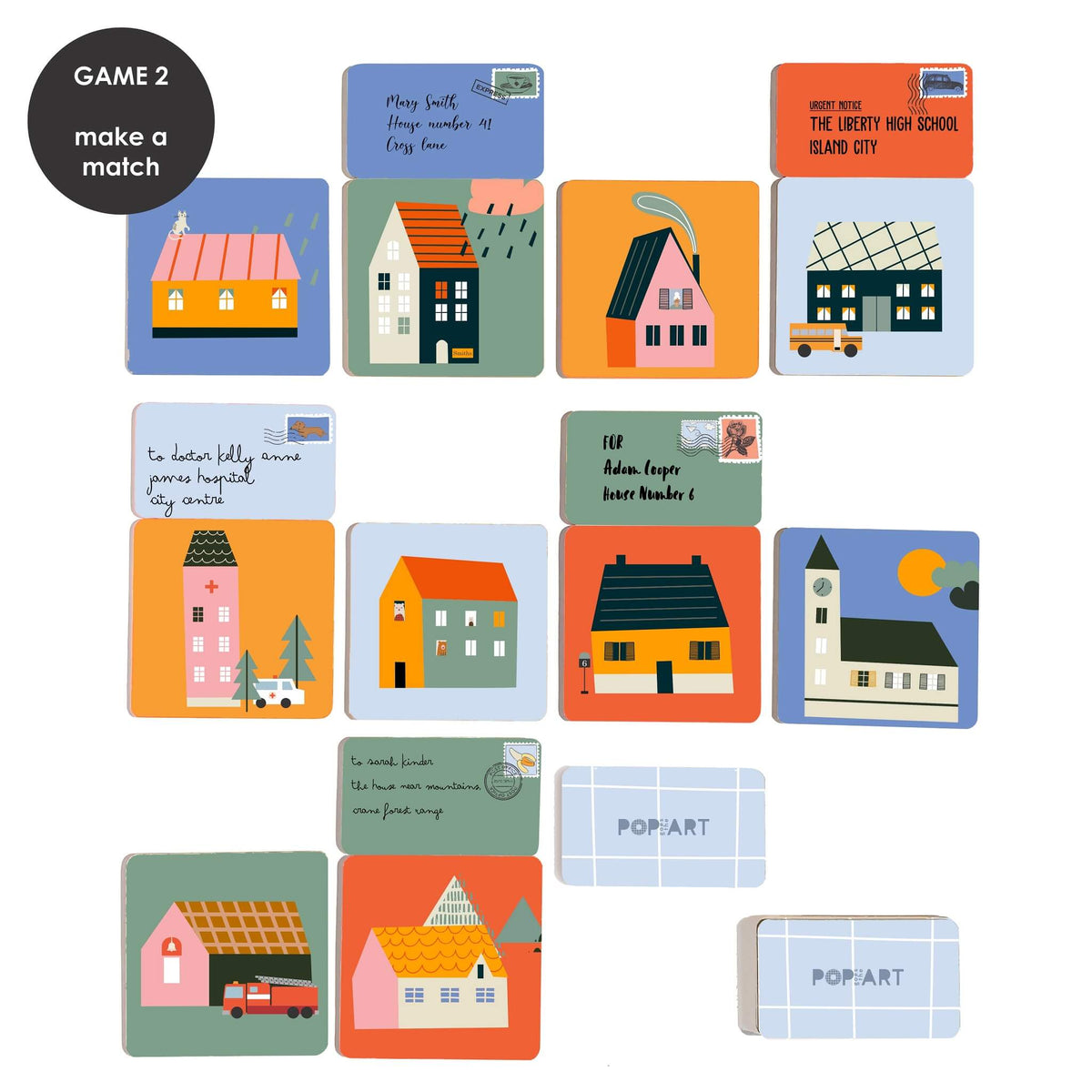 Memory & Match | Around Town