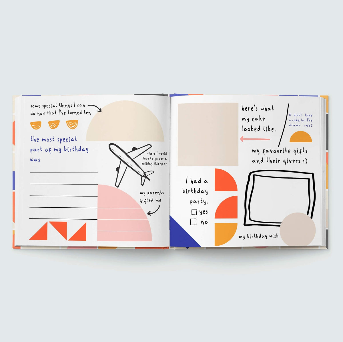 Record Book | My Brilliant Birthday Book