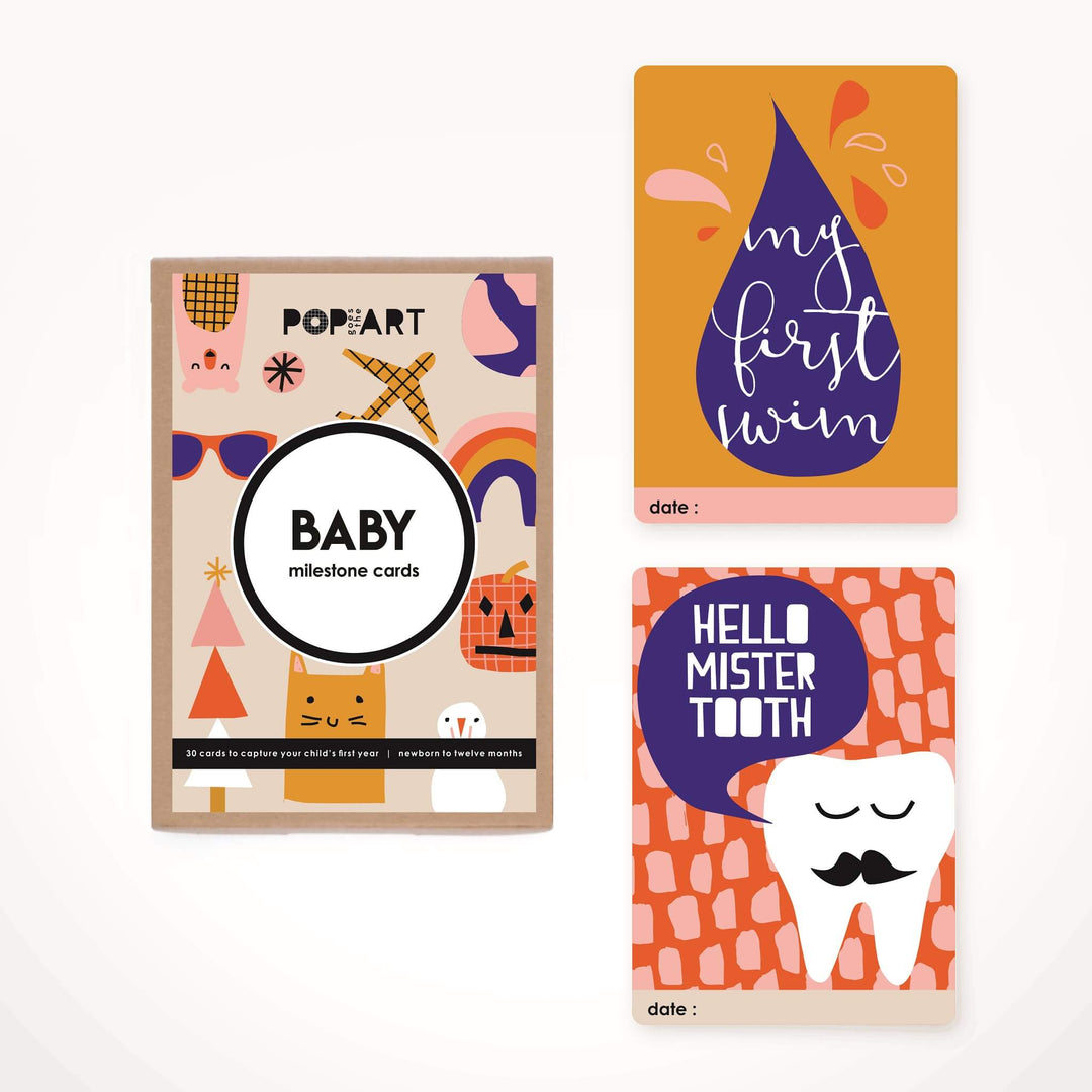 Milestone Cards | Baby (box of 30 cards)
